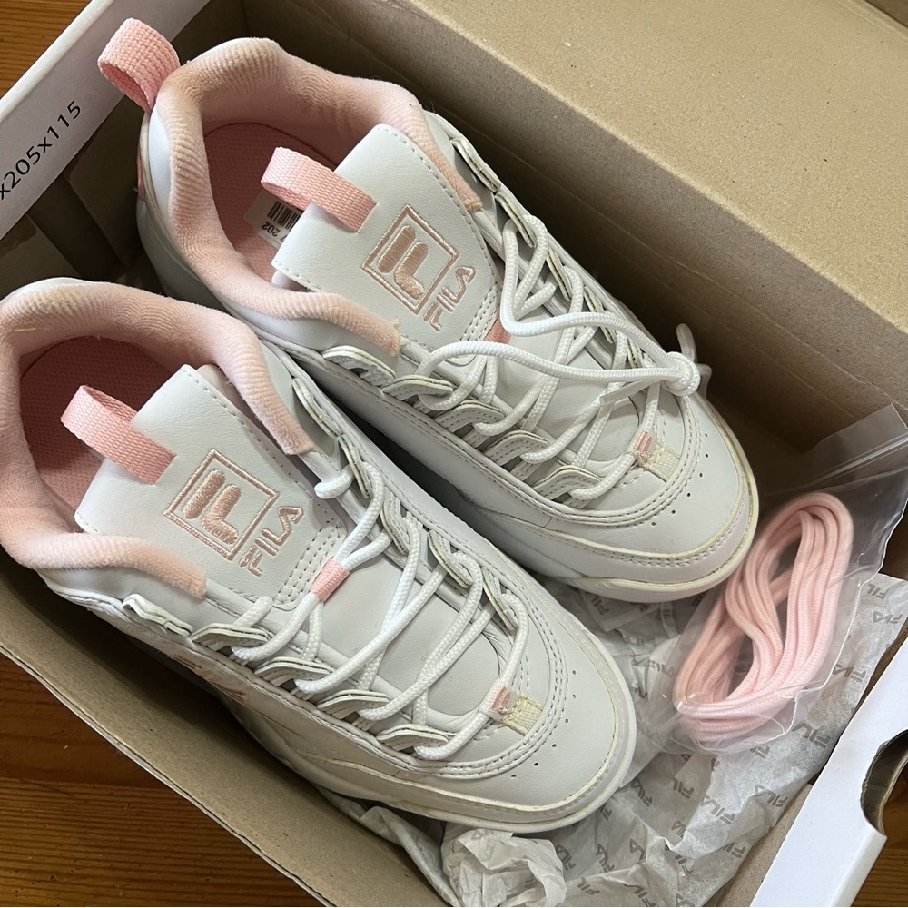 Fila Disruptor 2 White Pink Size US 5